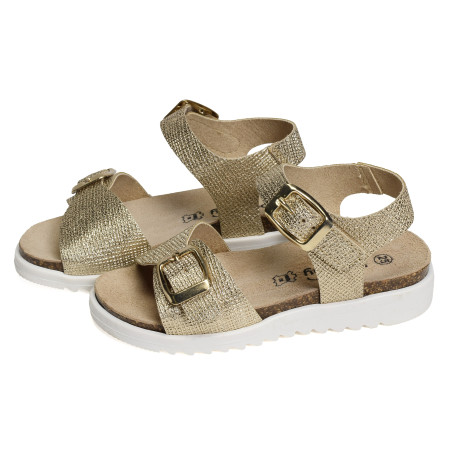 GRECE Or, Sandales plates & Nu-Pieds Bellamy