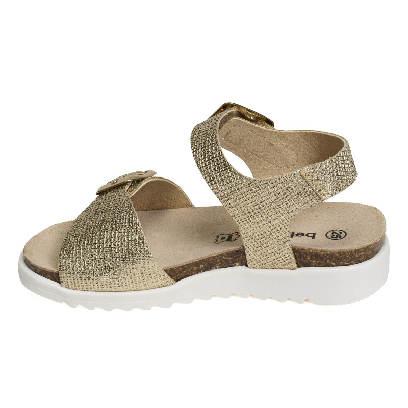 GRECE Or, Sandales plates & Nu-Pieds Bellamy