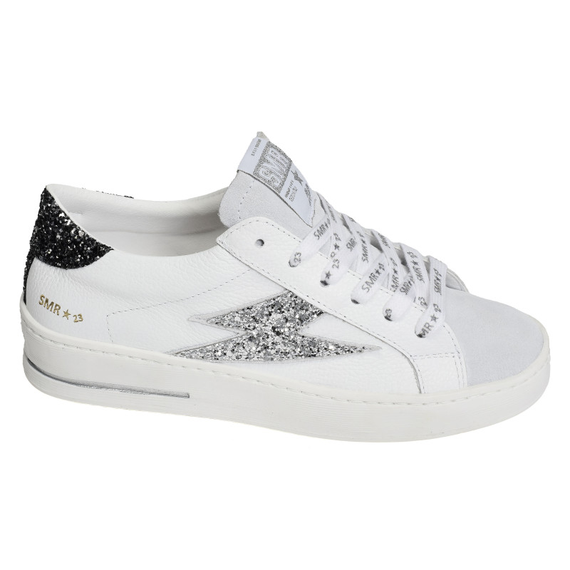 MAYA Blanc Gris, Baskets Mode Semerdjian