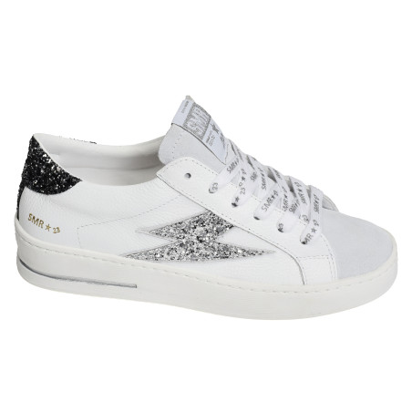 MAYA Blanc Gris, Baskets Mode Semerdjian