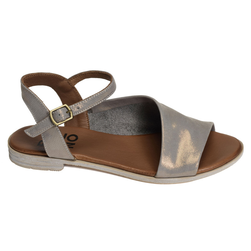 ALICE Kaki, Sandales plates Bueno