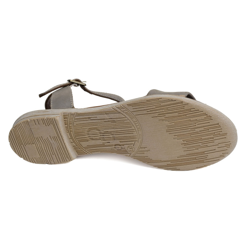 ALICE Kaki, Sandales plates Bueno