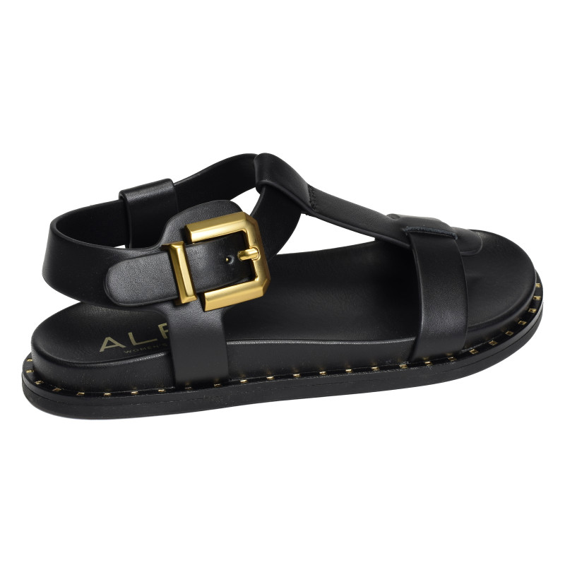 ISABELLA 5576 Noir, Sandales plates Alpe