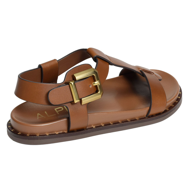 ISABELLA 5576 Camel, Sandales plates Alpe