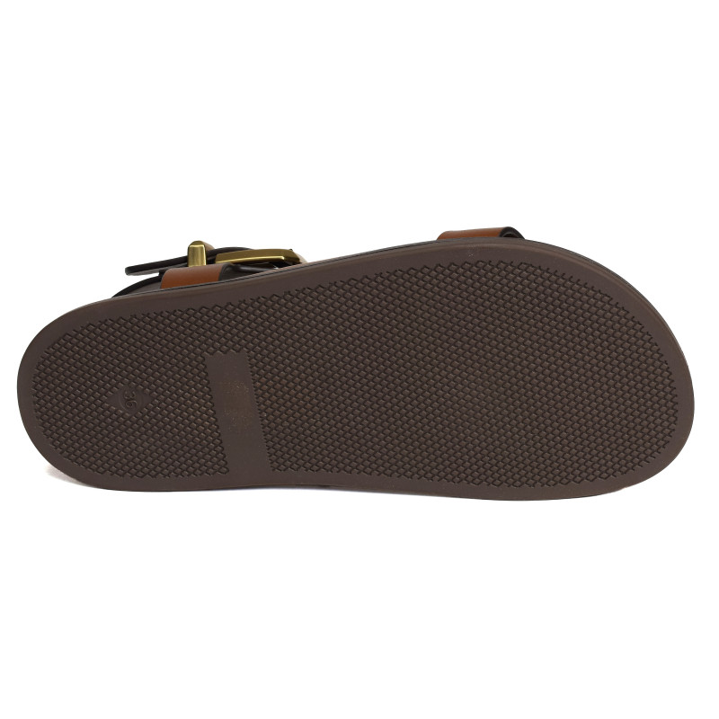 ISABELLA 5576 Camel, Sandales plates Alpe