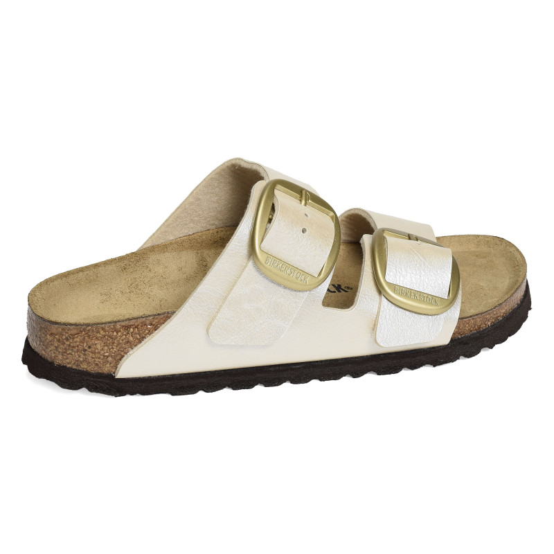ARIZONA BIG BUCKLE BF Ecru, Mules Birkenstock