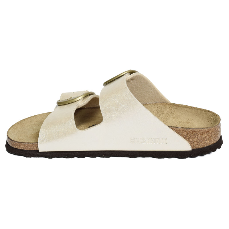 ARIZONA BIG BUCKLE BF Ecru, Mules Birkenstock