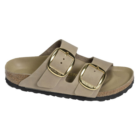ARIZONA BIG BUCKLE Tabac, Mules Birkenstock