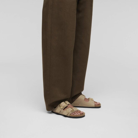 ARIZONA BIG BUCKLE Tabac, Mules Birkenstock