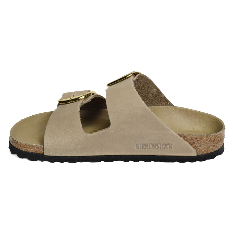 ARIZONA BIG BUCKLE Tabac, Mules Birkenstock