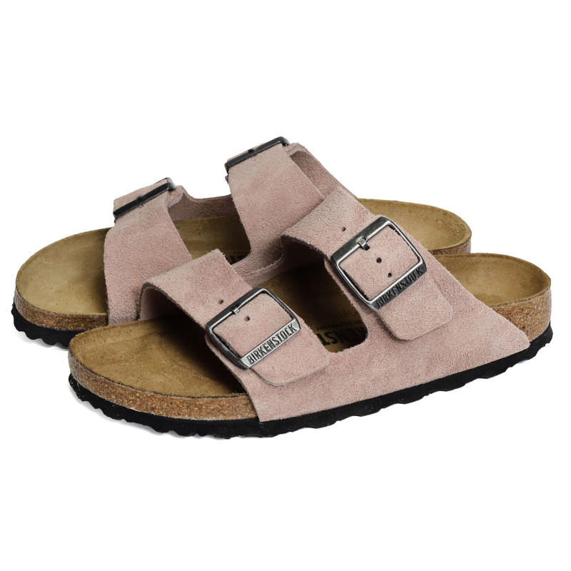ARIZONA SUEDE W Rose, Mules Birkenstock