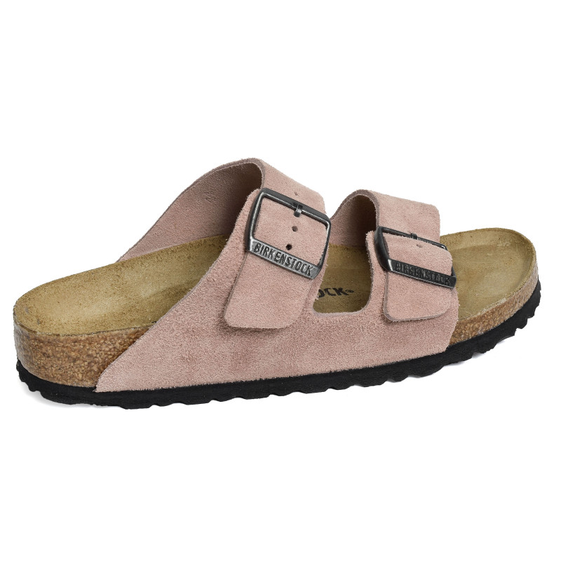 ARIZONA SUEDE W Rose, Mules Birkenstock