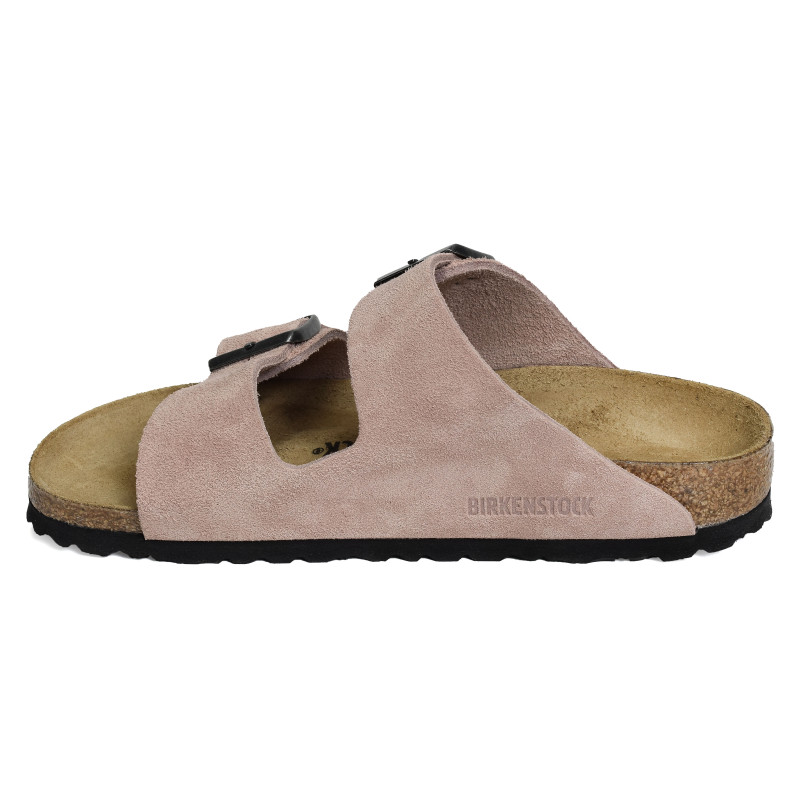 ARIZONA SUEDE W Rose, Mules Birkenstock
