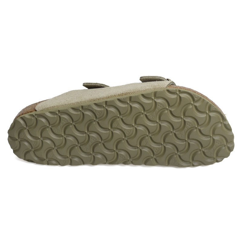 ARIZONA SUEDE W Kaki Beige, Mules Birkenstock