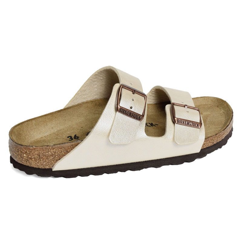 ARIZONA W Ecru, Mules Birkenstock