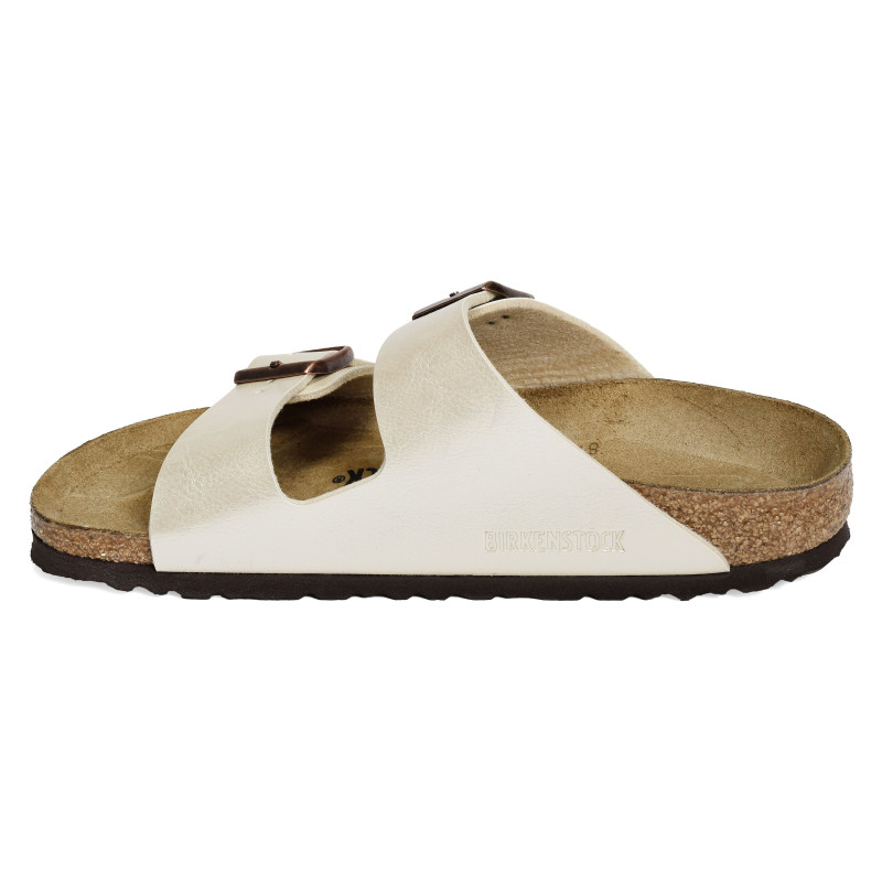ARIZONA W Ecru, Mules Birkenstock