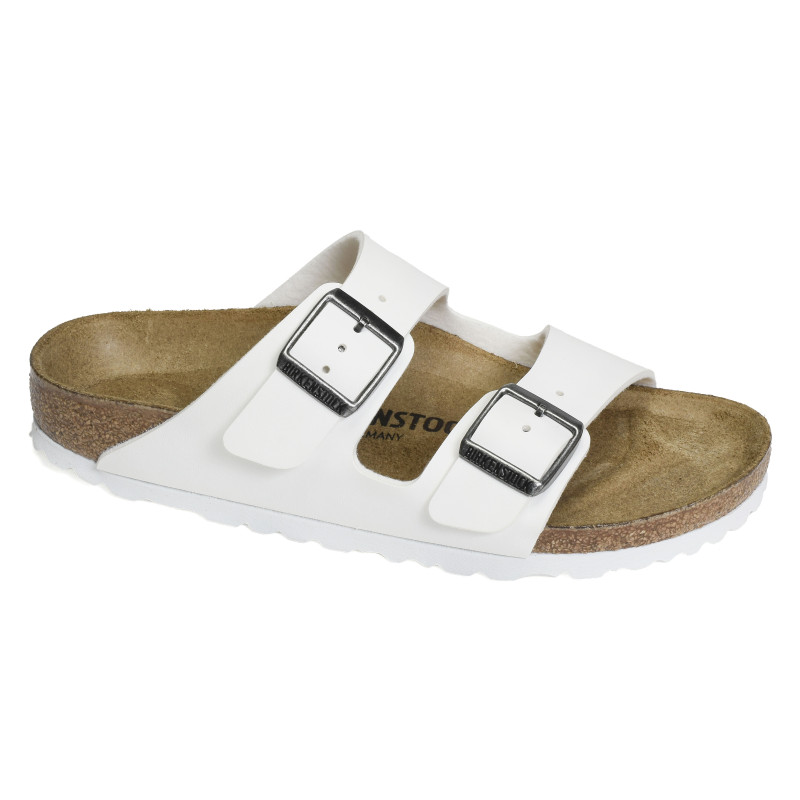 ARIZONA W Blanc, Mules Birkenstock