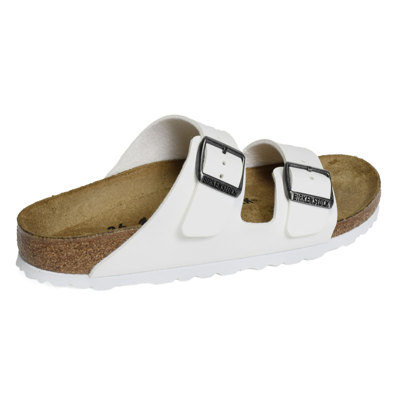 ARIZONA W Blanc, Mules Birkenstock