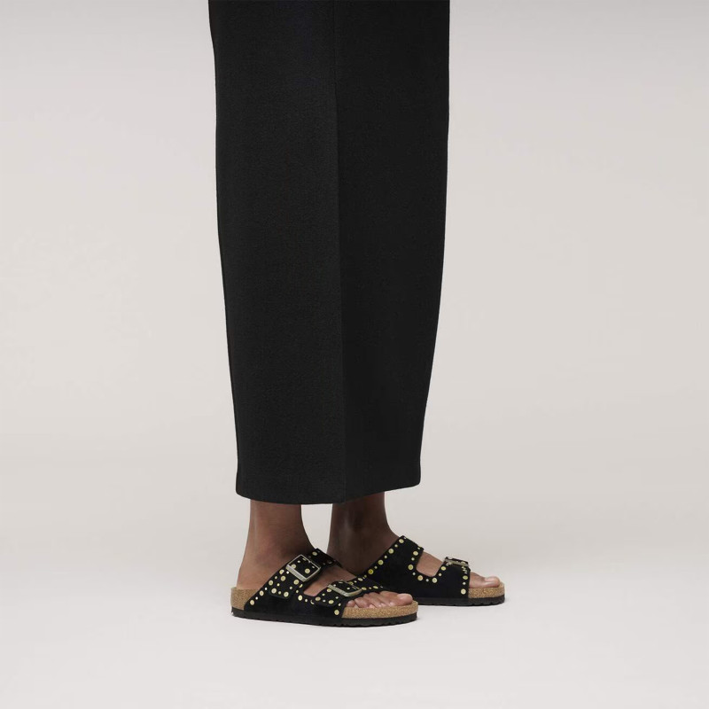 ARIZONA RIVET Noir, Mules Birkenstock