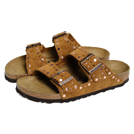 ARIZONA RIVET Camel, Mules Birkenstock