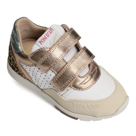  POUSS BUMP PERFO Blanc Bronze