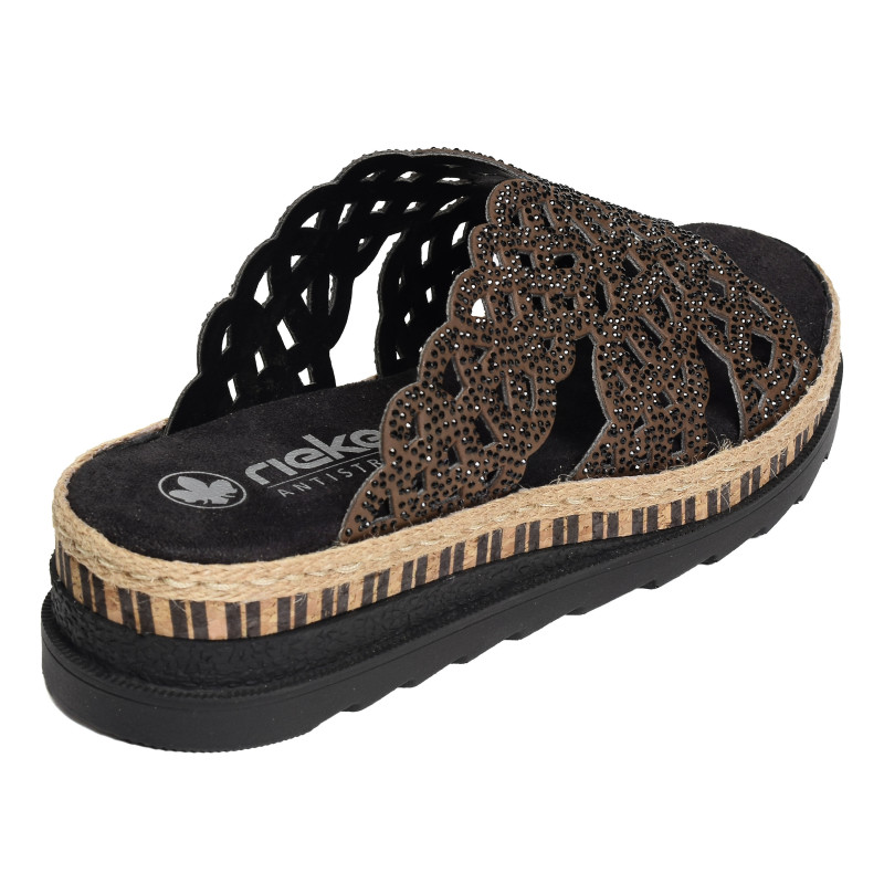 V7992 Marron, Mules Rieker