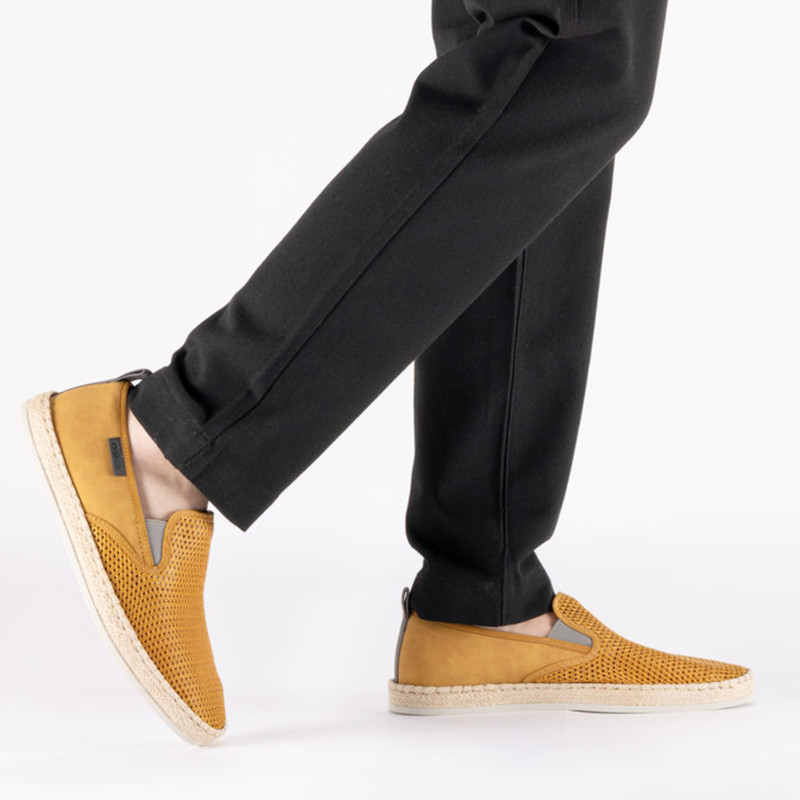 B2661 Jaune, Espadrilles Rieker