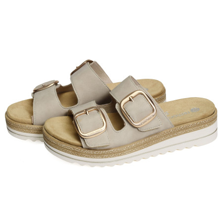 D0Q66 Beige, Mules Remonte