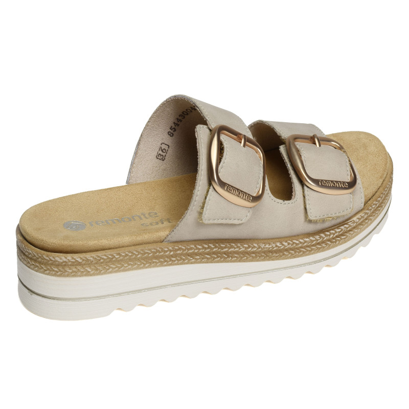 D0Q66 Beige, Mules Remonte