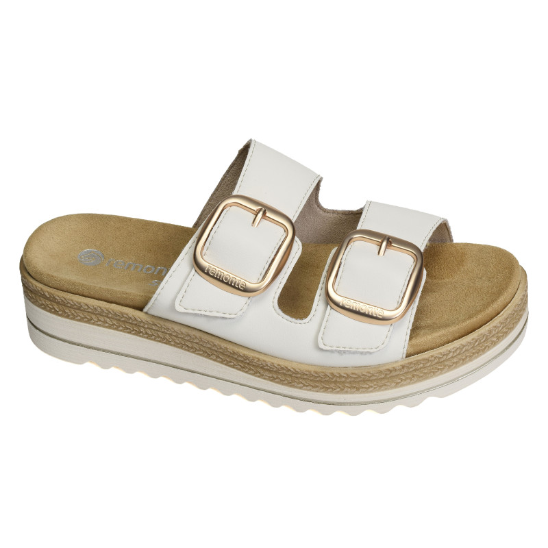 D0Q66 Blanc, Mules Remonte