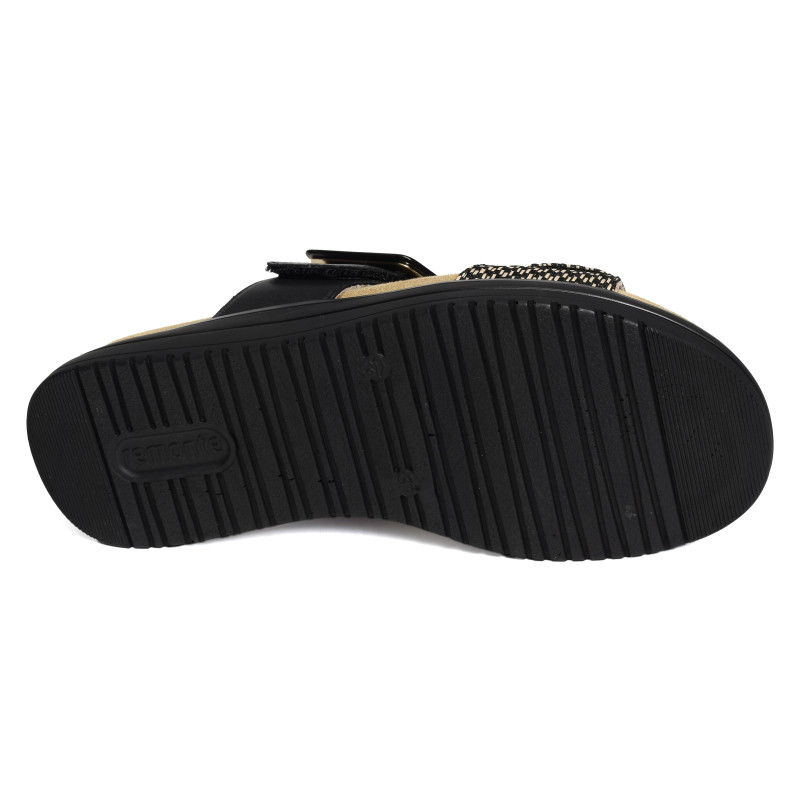 D1J61 Noir, Mules Remonte