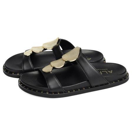 ISABELLA 5579 Noir, Mules Alpe