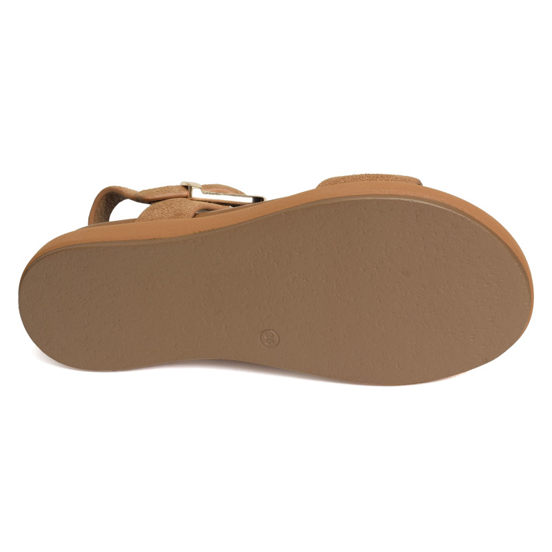 A96064 Marron, Nu-Pieds à plateforme Inuovo