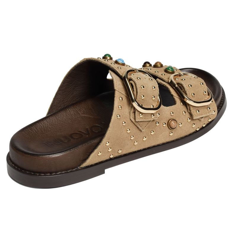 D51049 Tan, Mules Inuovo