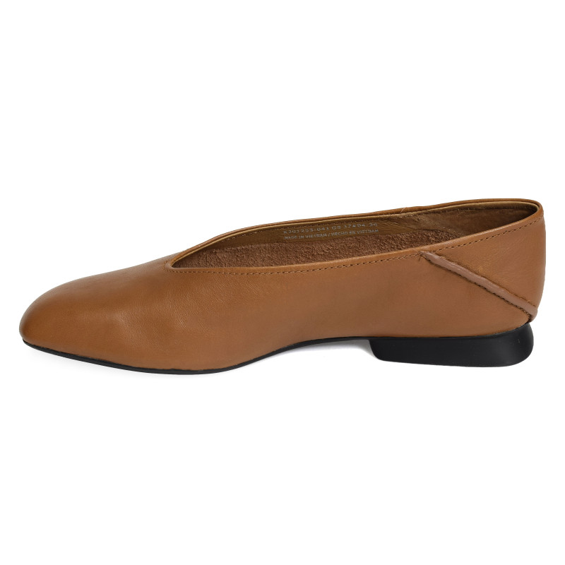 CASI MYRA K201253 Camel, Ballerines Camper