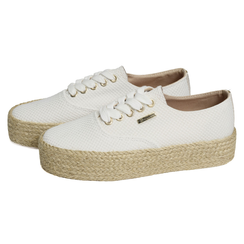 COSMIC PRINT Ecru, Espadrilles Les Tropéziennes