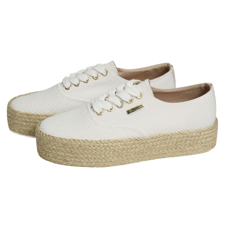 COSMIC PRINT Ecru, Espadrilles Les Tropéziennes