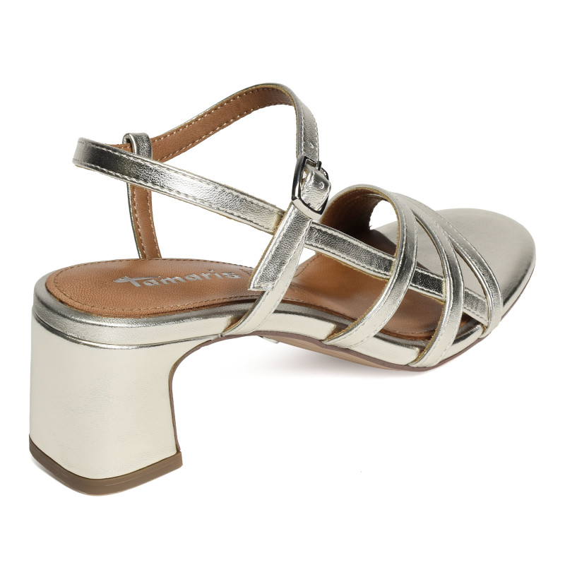 28350 Platine, Nu-Pieds à talon Tamaris