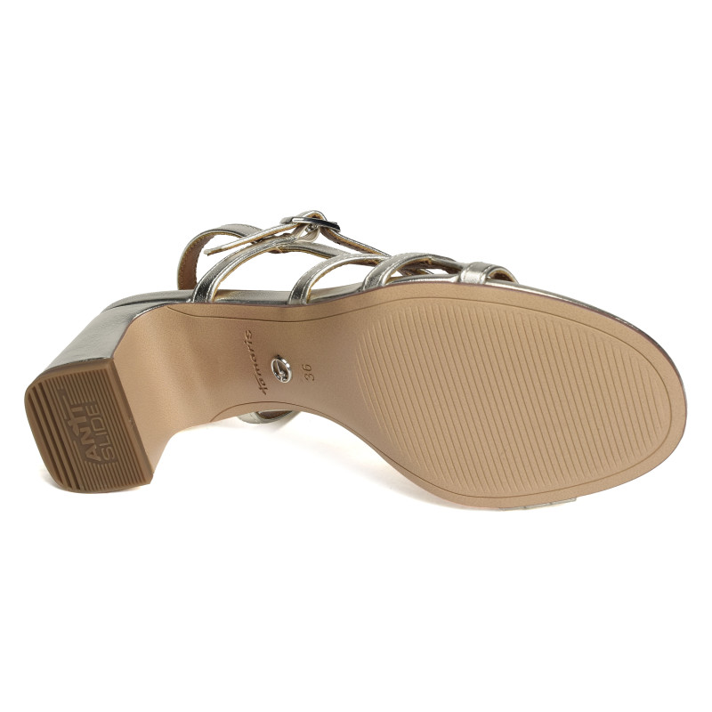 28350 Platine, Nu-Pieds à talon Tamaris