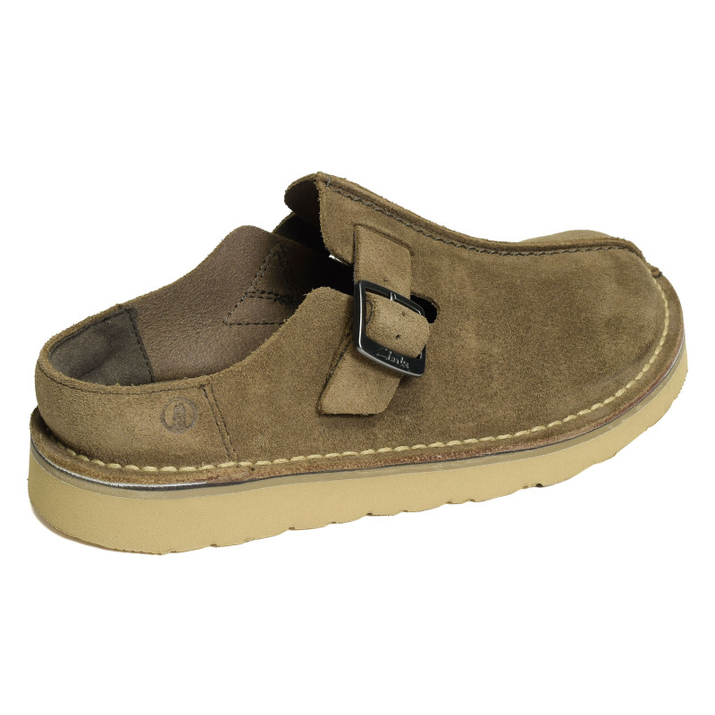 SOLSBURY MULE Kaki, Sabots Clarks