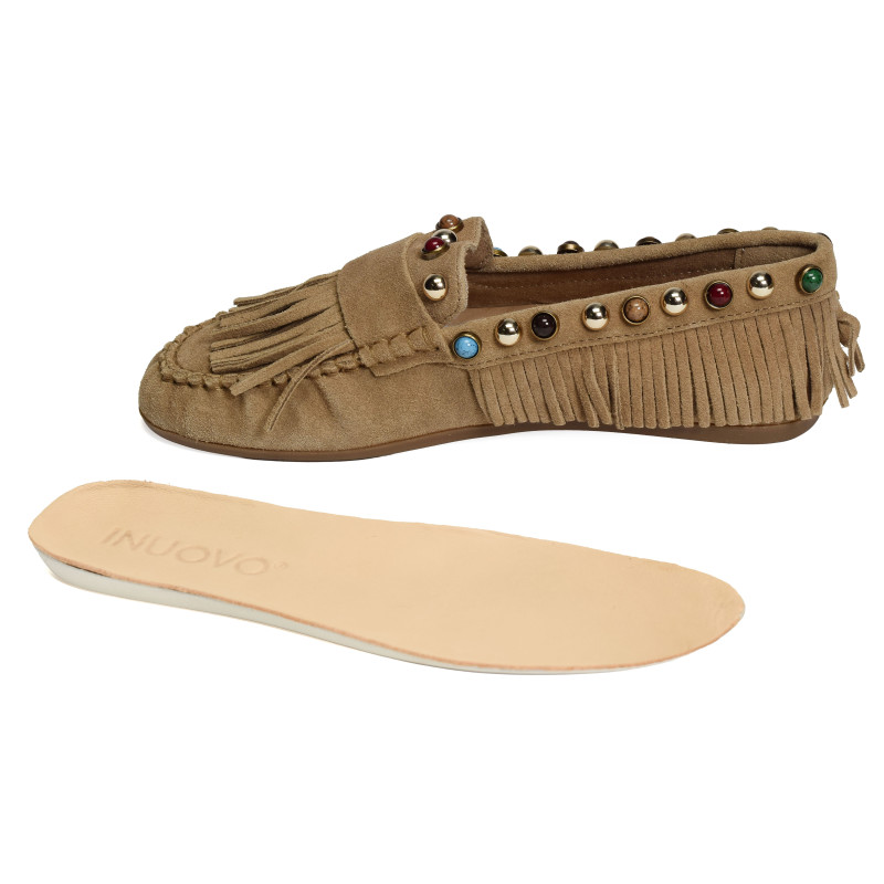 E29015 Tan, Mocassins Inuovo