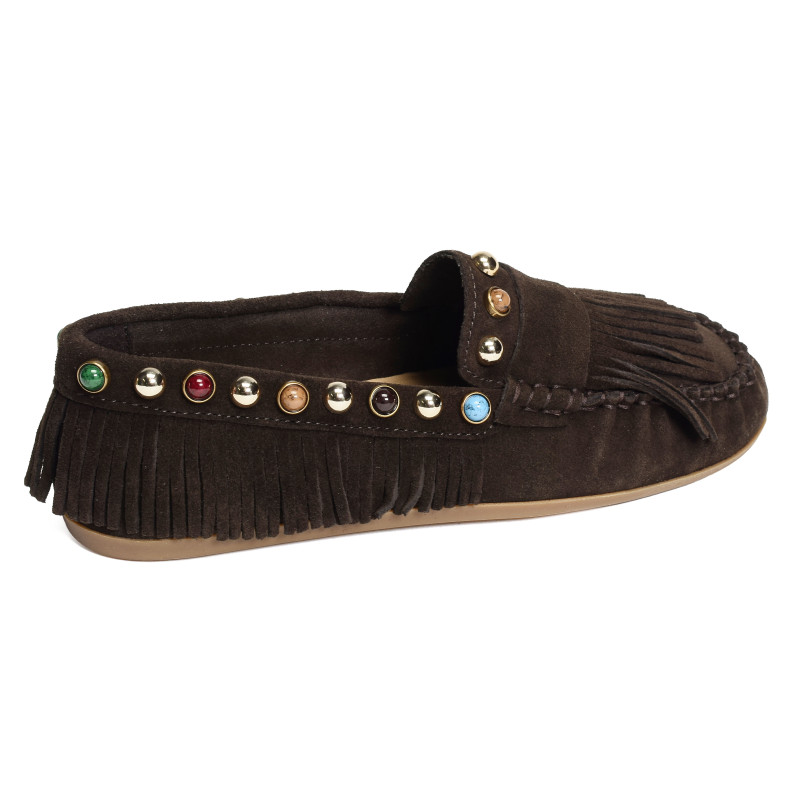 E29015 Chocolat, Mocassins Inuovo