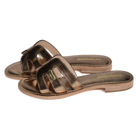 DAMIA Bronze, Mules Les Tropéziennes