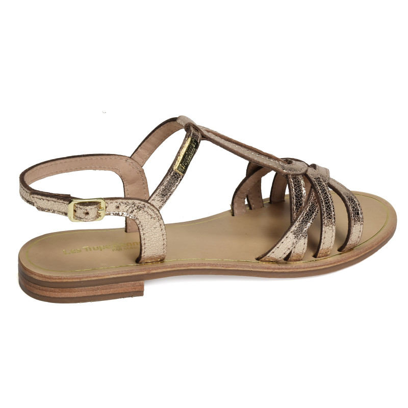 HASTRO Or, Sandales plates Les Tropéziennes