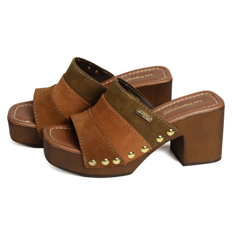 POLINA Multicolore, Mules Les Tropéziennes