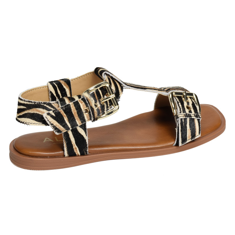 SHEILA 5598 Zèbre, Sandales plates Alpe