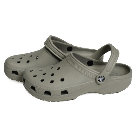 CLASSIC CLOG Kaki Gris, Sabots Crocs