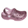  CLASSIC CHUNKY GLITTER CLOG KIDS Rose Glitter