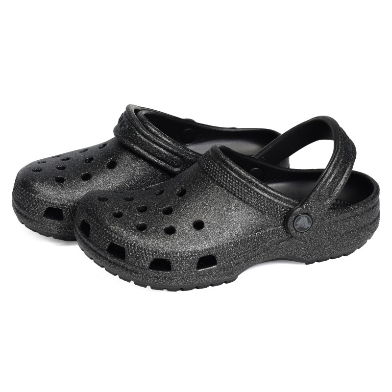 CLASSIC GLITTER CLOG Noir, Sabots Crocs