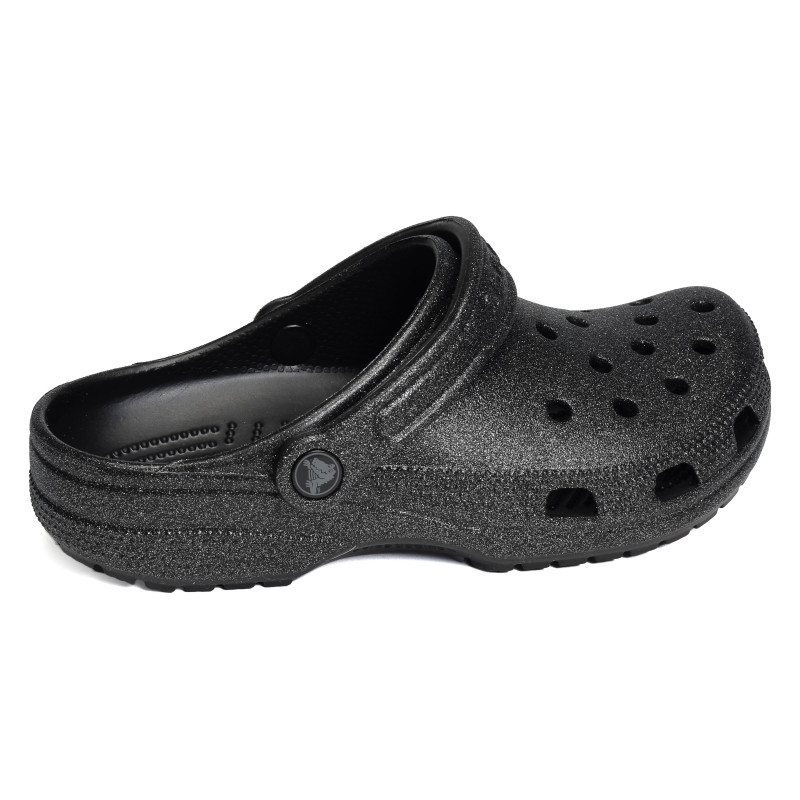 CLASSIC GLITTER CLOG Noir, Sabots Crocs